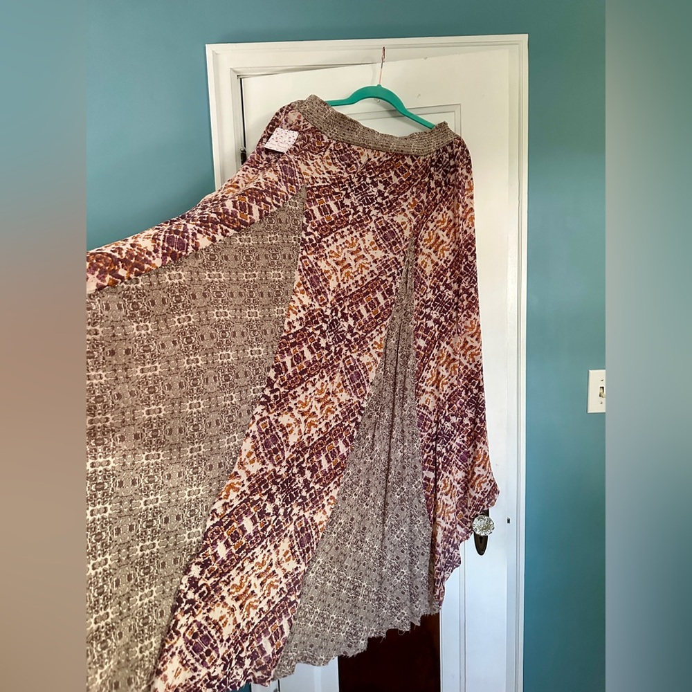 Free People Floral Bohemian Skirt - Picture 4 of 6